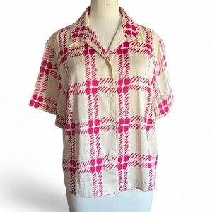 Marni x UniqloSilky Satin Open Collar Shirt (sz S) 329
